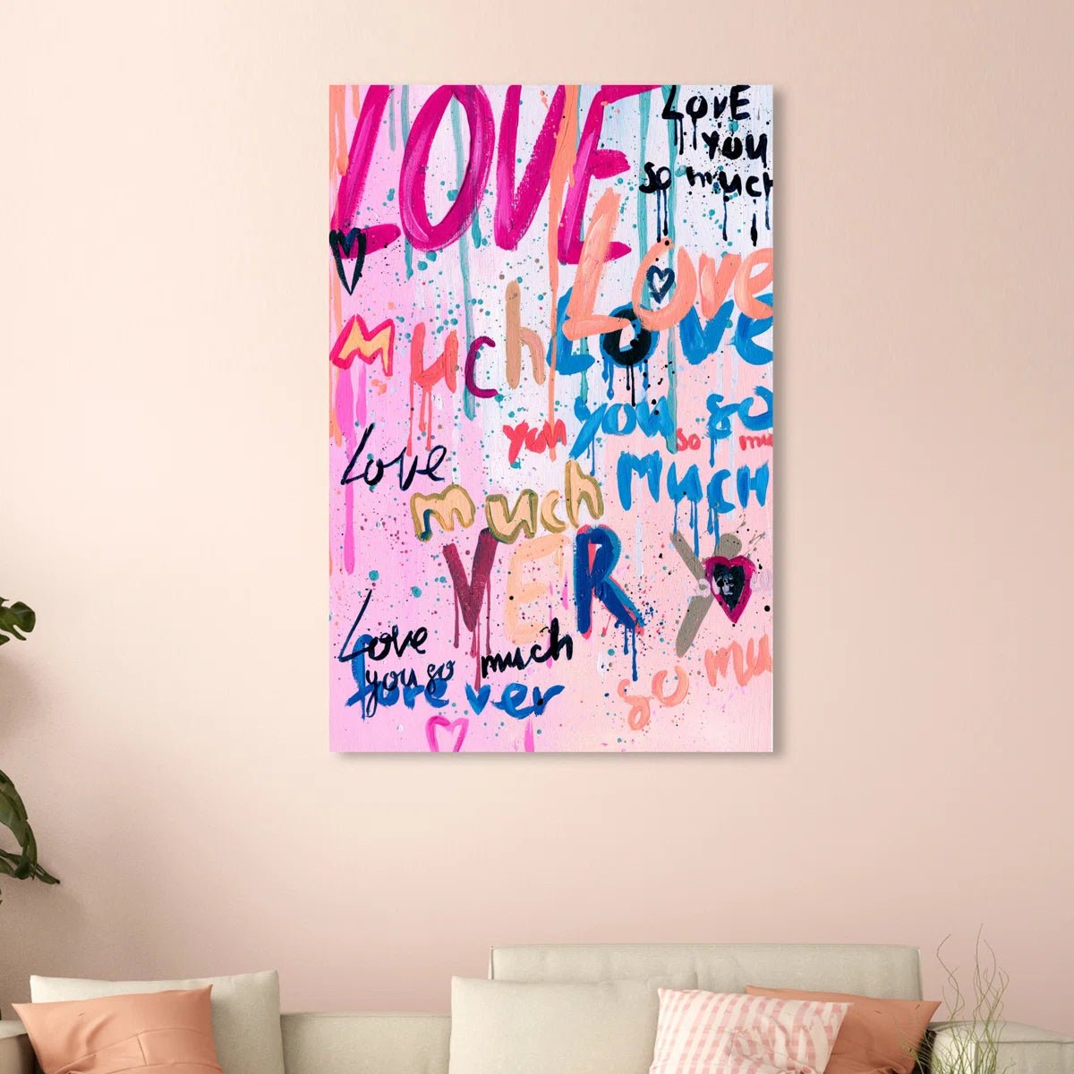 Love In Many Forms Wrapped Canvas - From Where - 