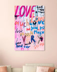 Love In Many Forms Wrapped Canvas - From Where - 