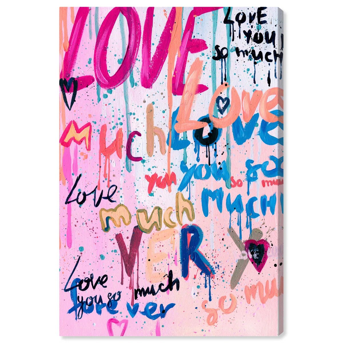 Love In Many Forms Wrapped Canvas - From Where - 