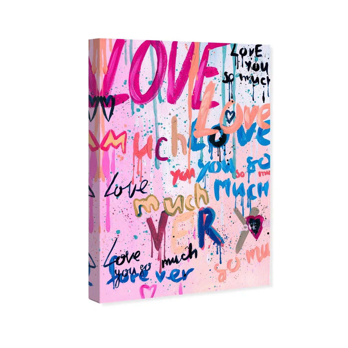 Love In Many Forms Wrapped Canvas - From Where - 