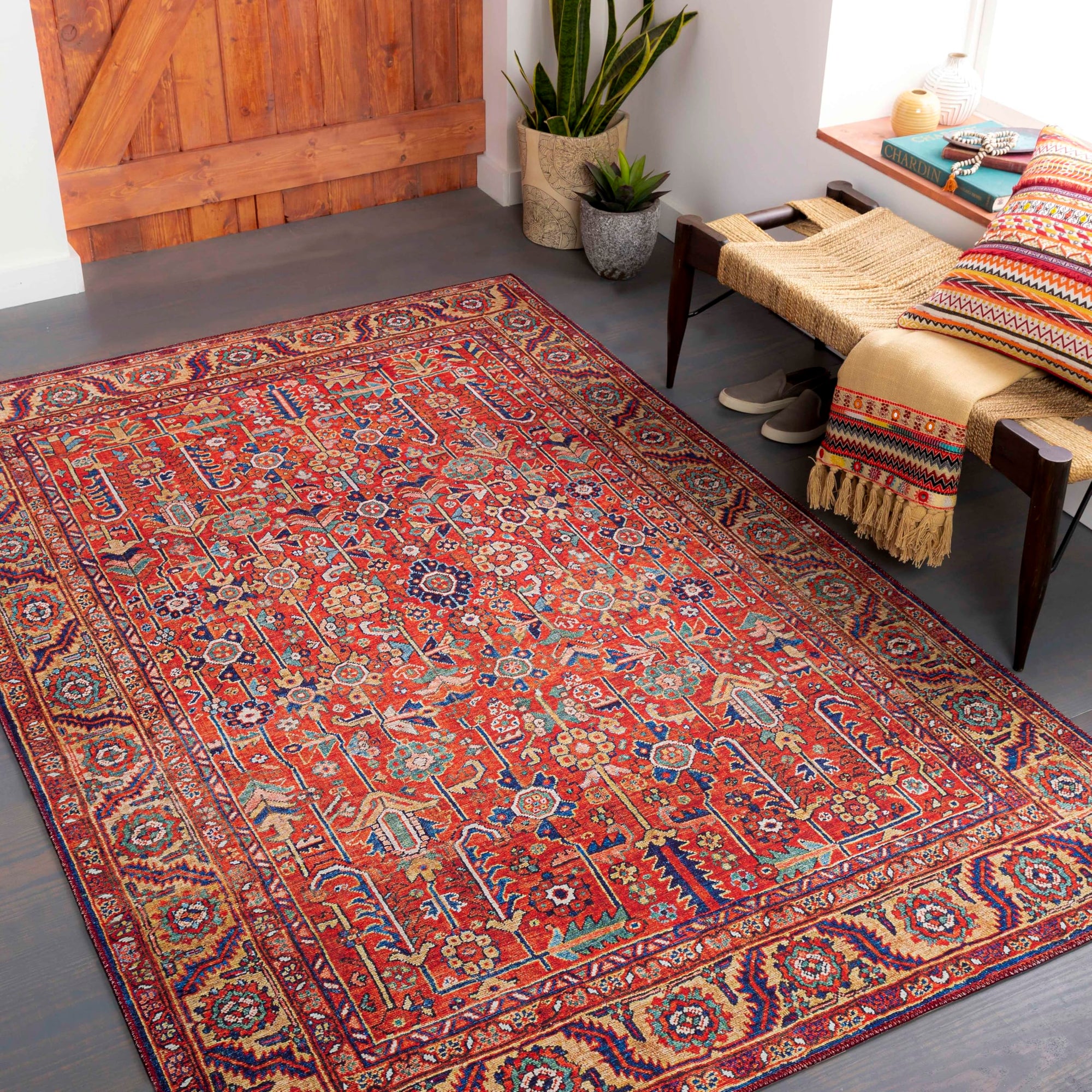 Loveren Traditional Area Rug - From Where - 