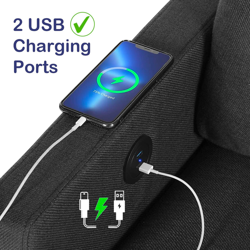 Loveseat Sofa Grey Couch - From Where - 