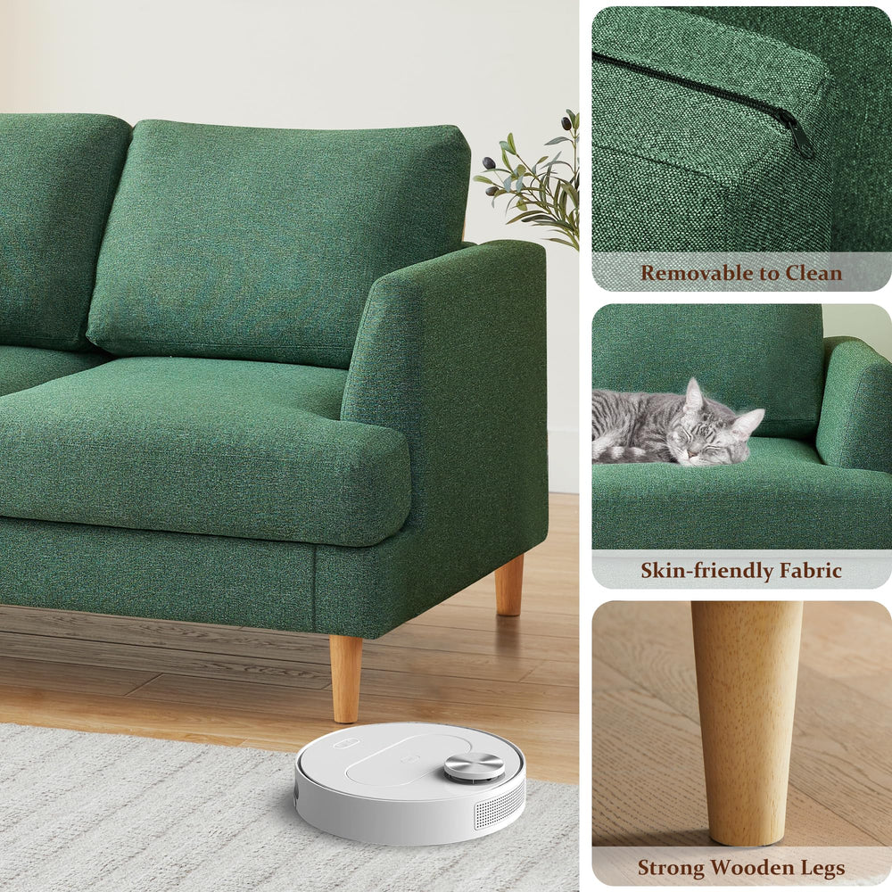 Loveseat Sofa with Deep Seats - From Where - 