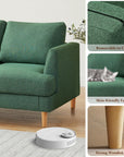 Loveseat Sofa with Deep Seats - From Where - 