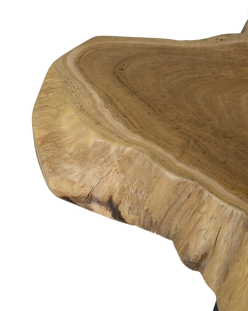 Lovilla Brown Teakwood Accent Table - From Where - 