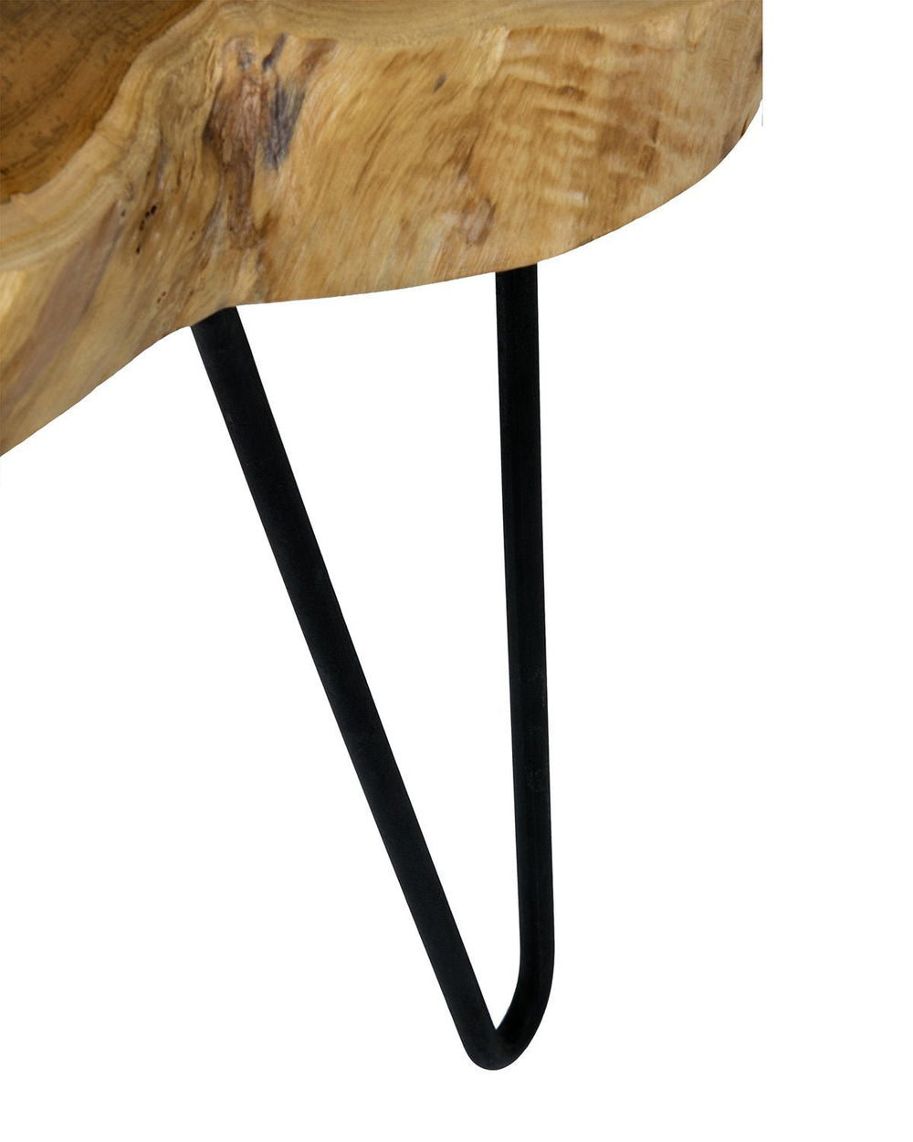 Lovilla Brown Teakwood Accent Table - From Where - 