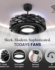 Low Profile Bladeless Ceiling Fan - From Where - 