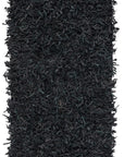 Leather Shag Rug