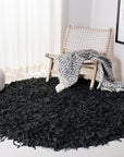 Leather Shag Rug