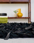 Leather Shag Rug