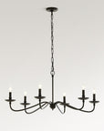 Lucca Iron Chandelier (38" - 50") - From Where - 