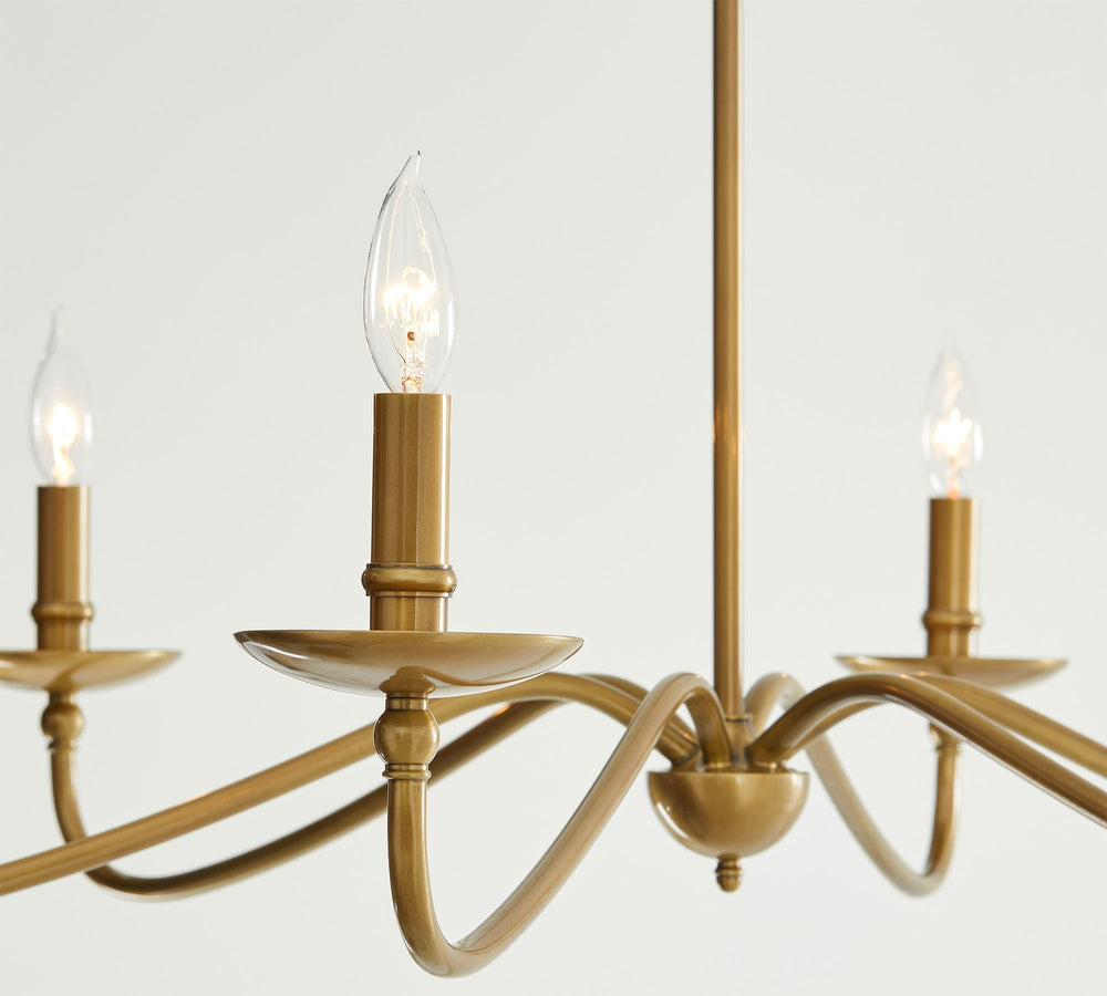 Lucca Iron Chandelier (38"-50") - From Where Finds -