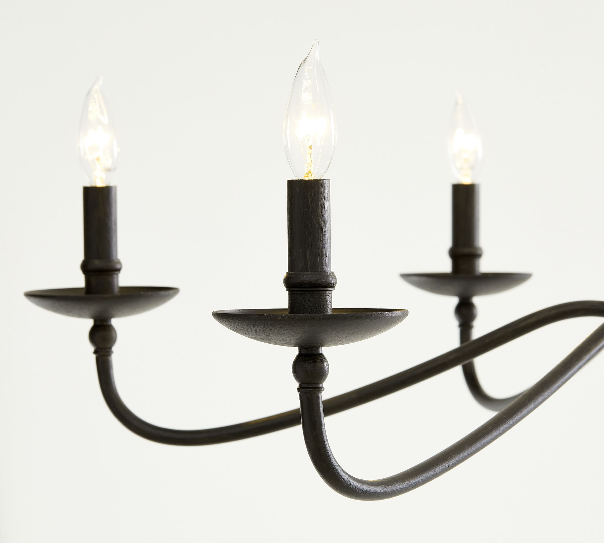 Lucca Iron Chandelier (38" - 50") - From Where - 
