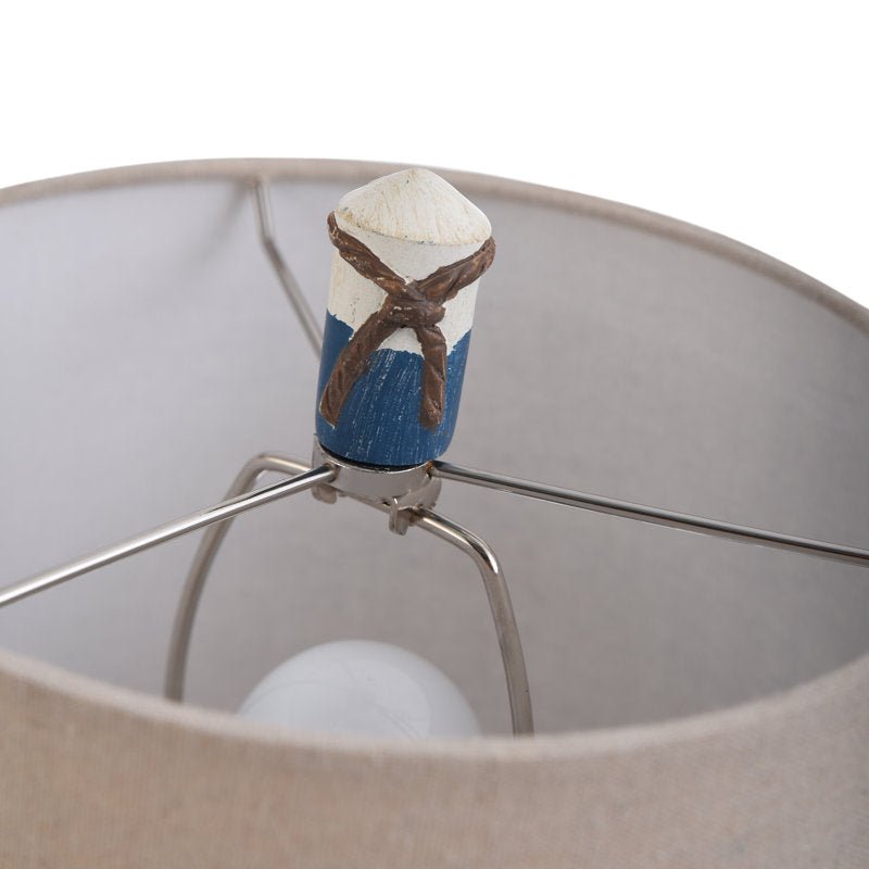 Lucero Resin Table Lamp - From Where - 