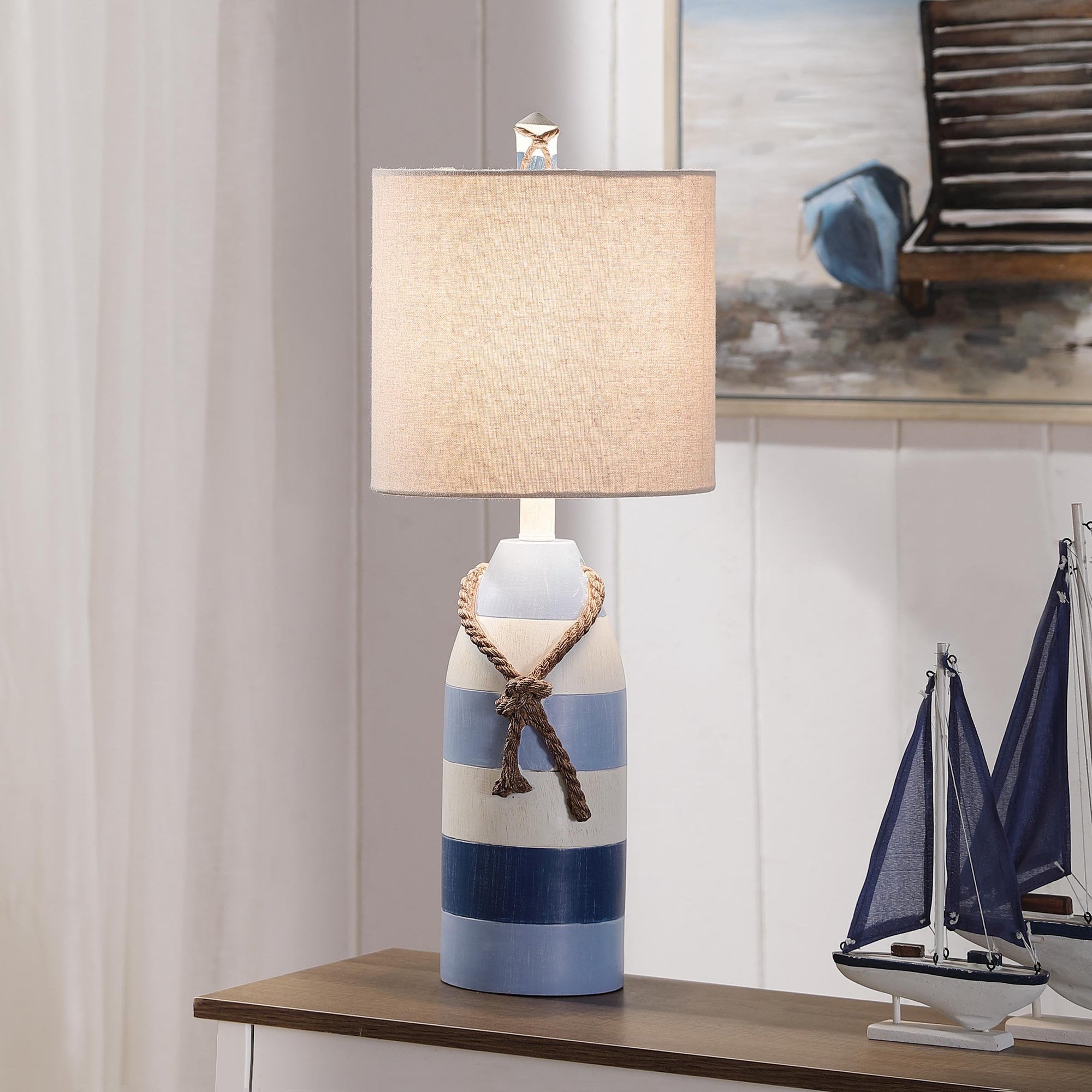Lucero Resin Table Lamp - From Where - 
