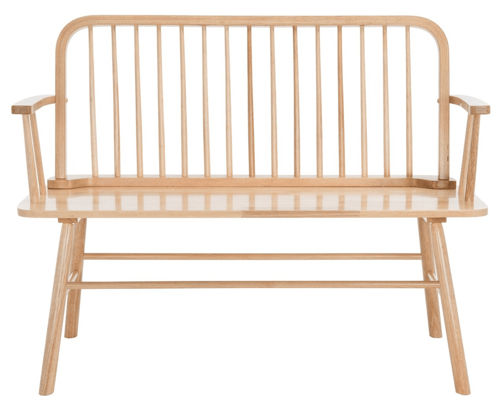 Lucilia Windsor Spindle Bench - From Where Finds - 