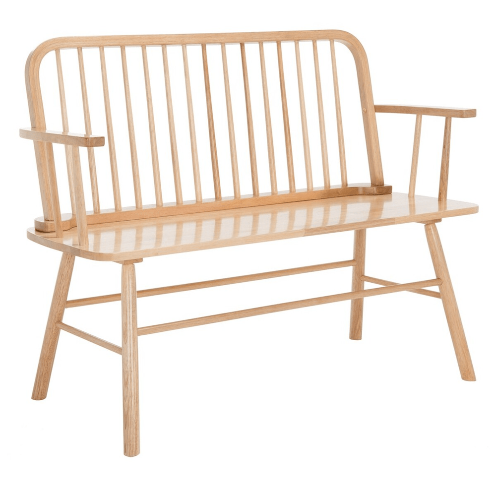 Lucilia Windsor Spindle Bench - From Where Finds - 