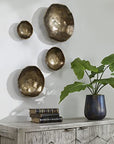 Lucky Coins - 11 Inch Wall Bowl (Set of 4) - From Where - 