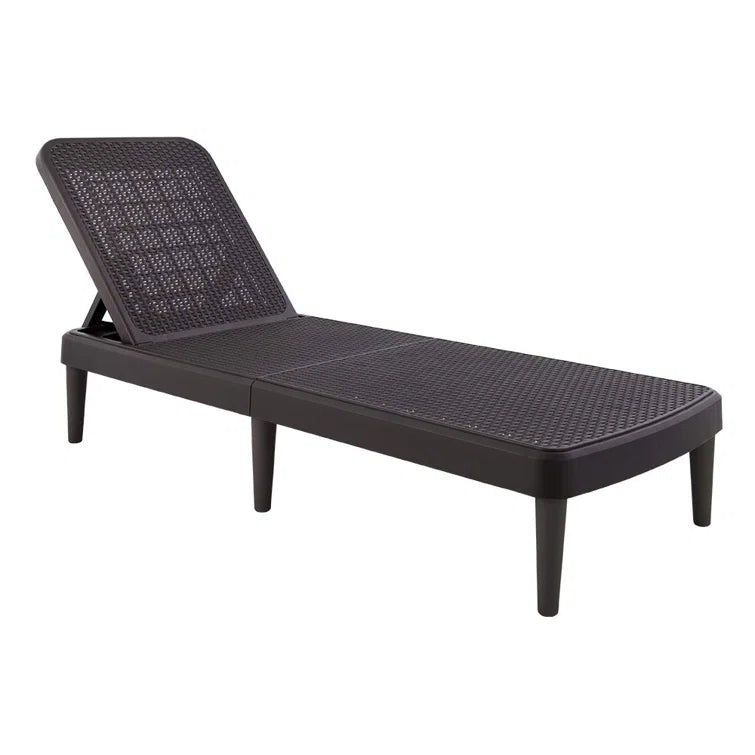 Luman All Weather Resin Chaise Lounge - From Where - 