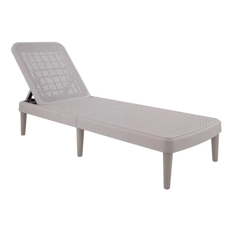 Luman All Weather Resin Chaise Lounge - From Where - 