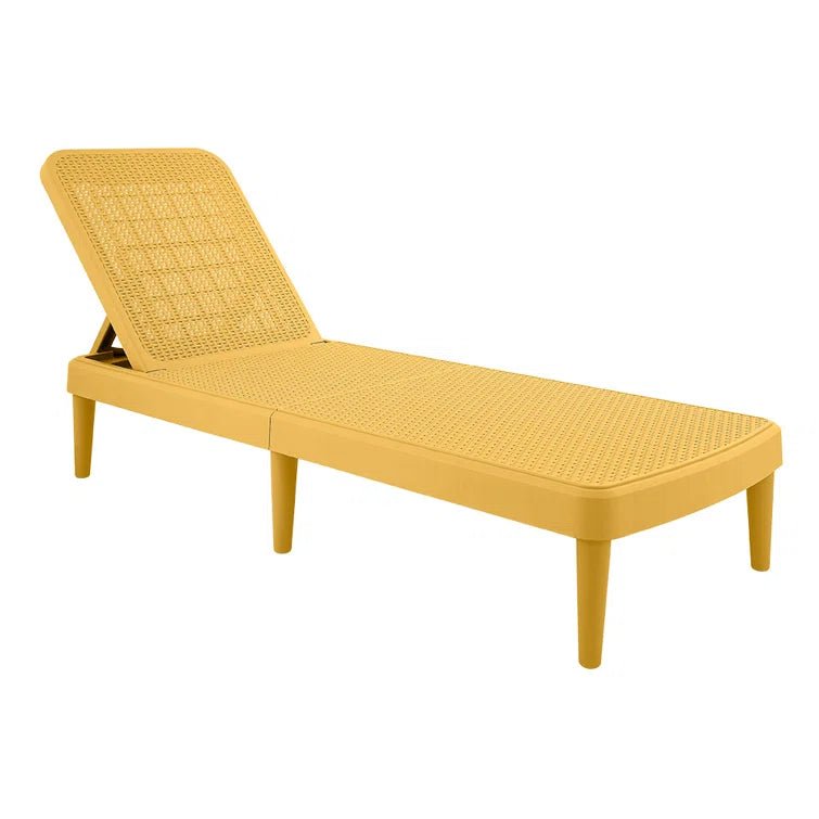 Luman All Weather Resin Chaise Lounge - From Where - 