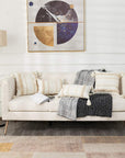 Lumbar Decorative Boho Throw Pillow Cover - From Where - 