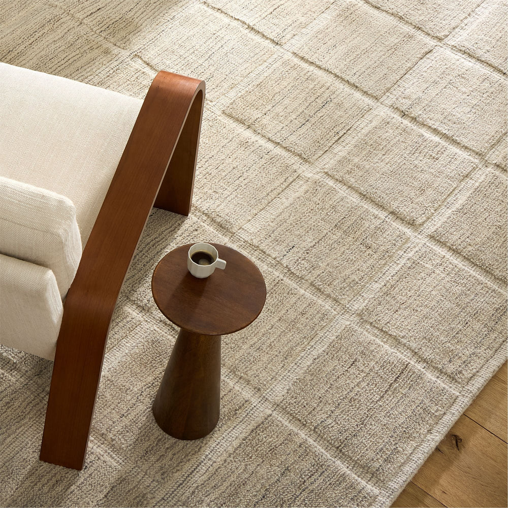 Lumini Grid Easy Care Rug - From Where - 