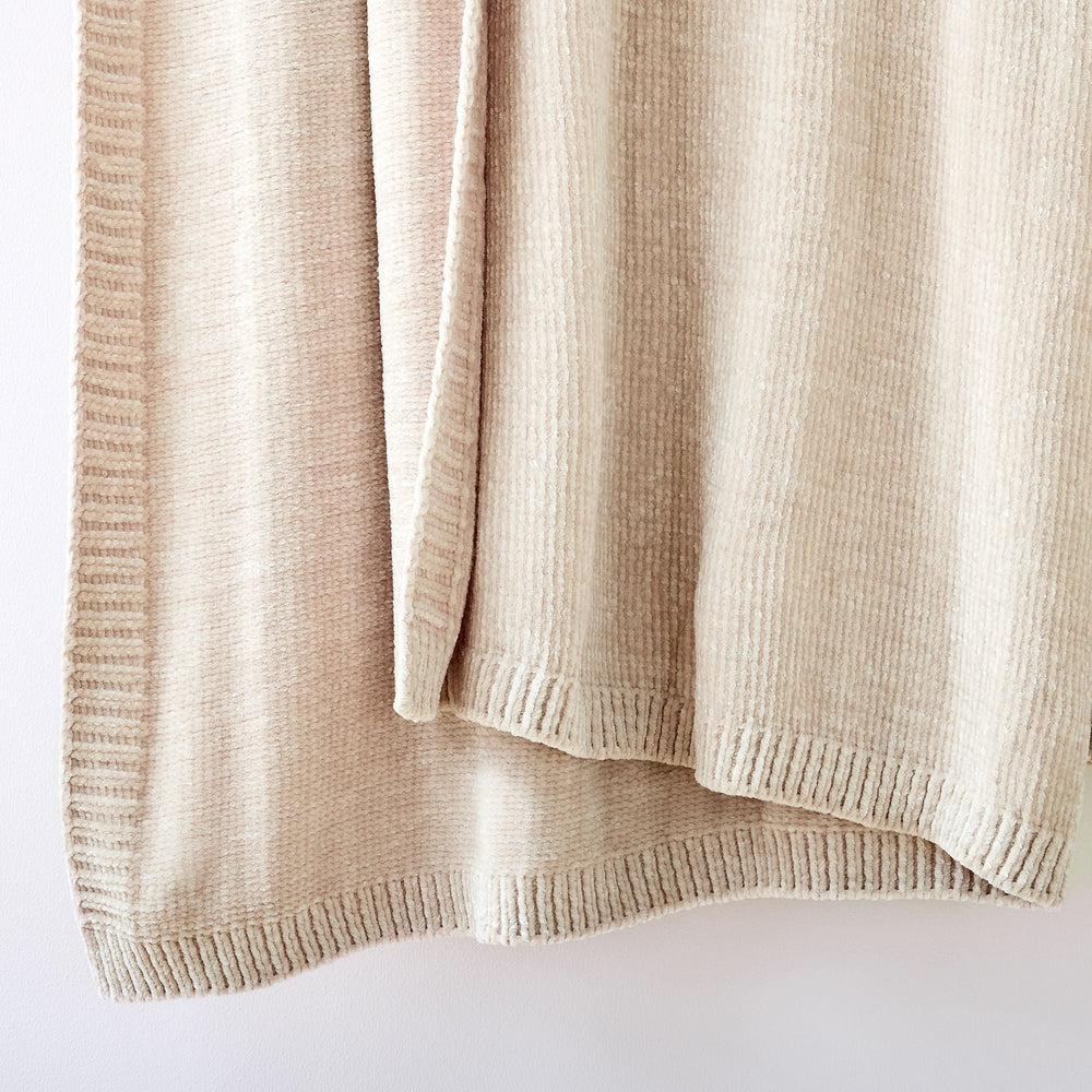 Luxe Chenille Throws - From Where -