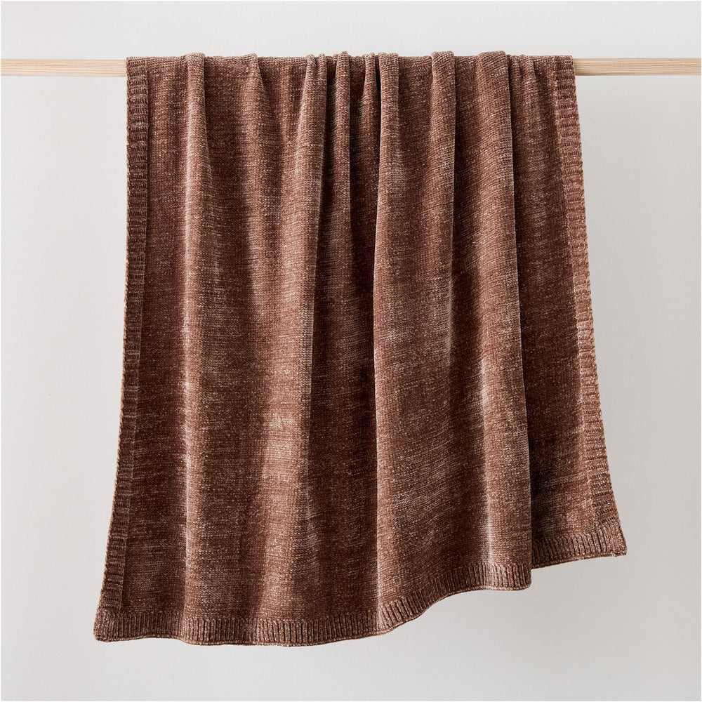 Luxe Chenille Throws - From Where -
