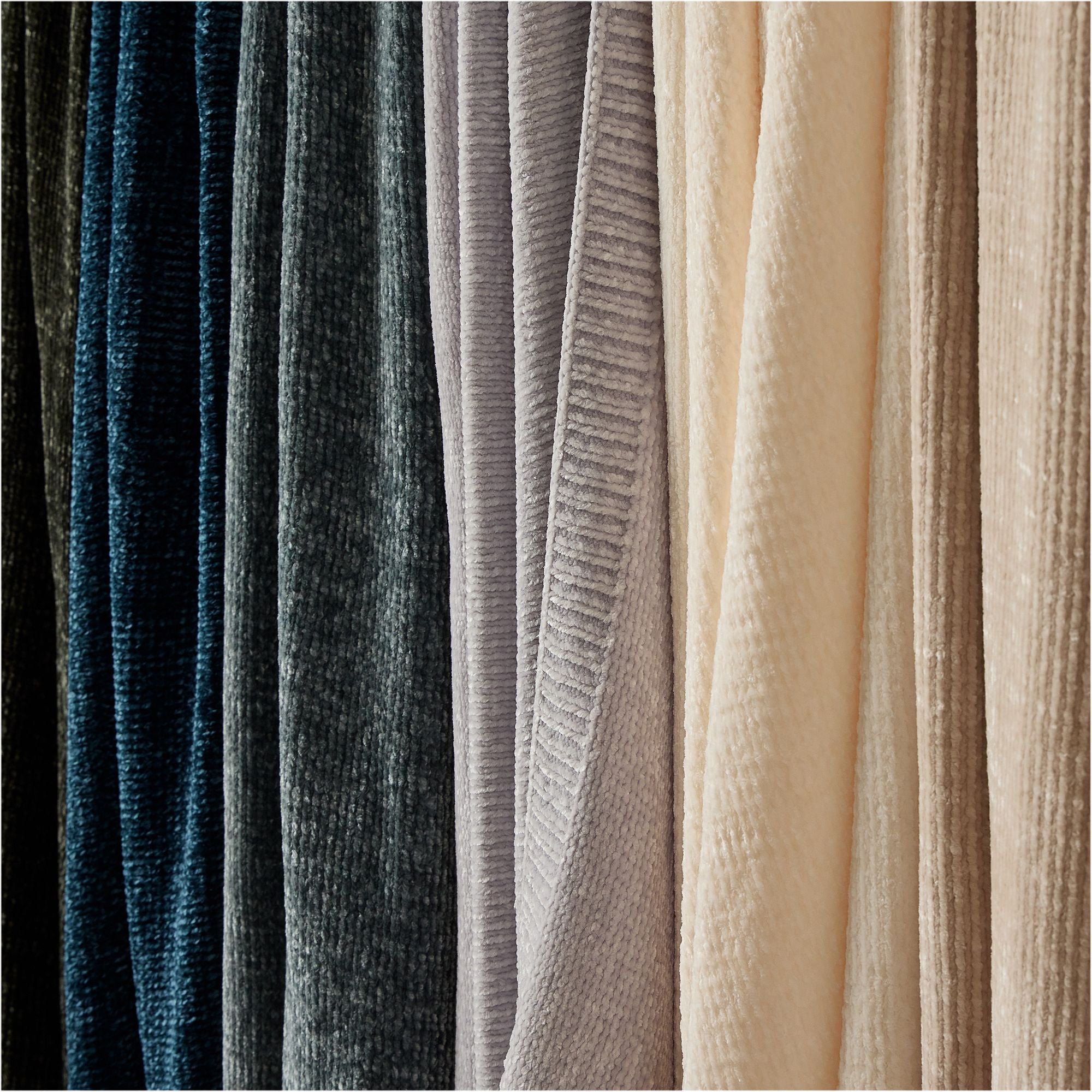 Luxe Chenille Throws - From Where - 