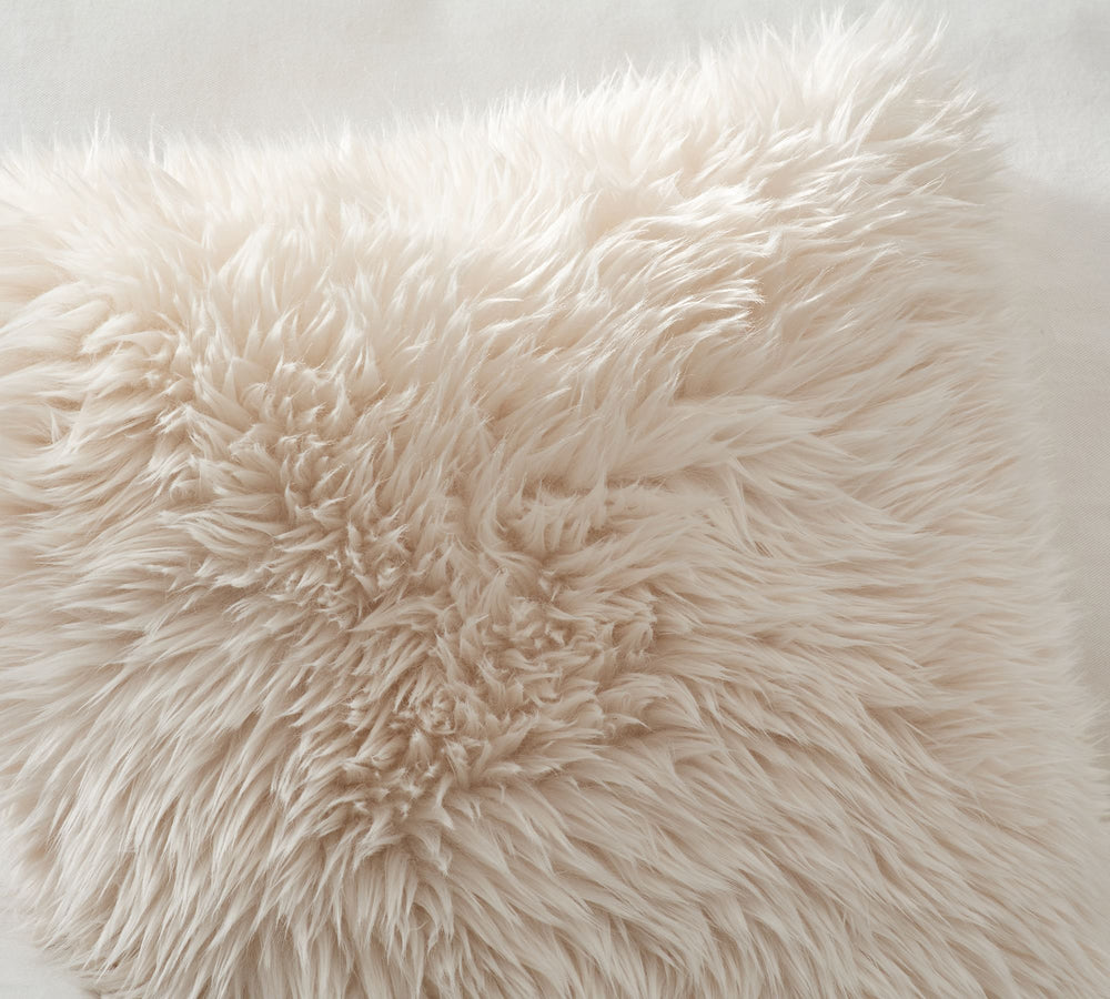 Luxe Faux Fur Pillow - From Where - 