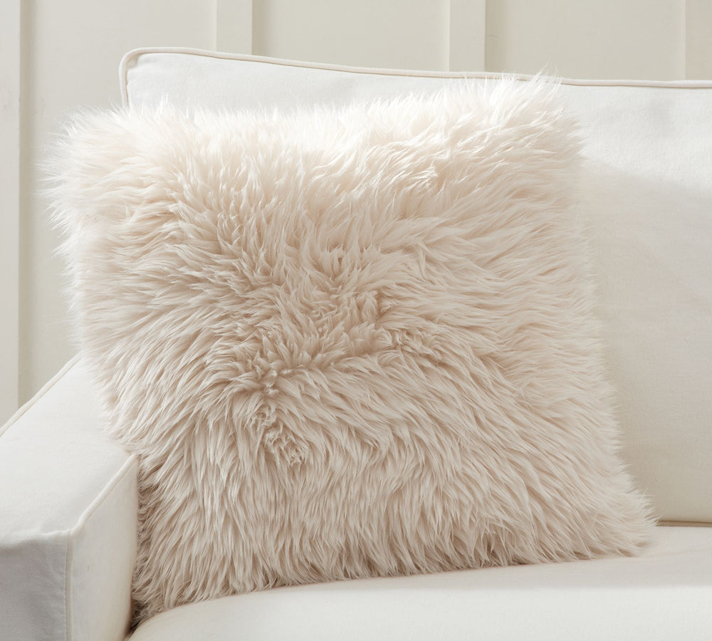 Luxe Faux Fur Pillow - From Where - 