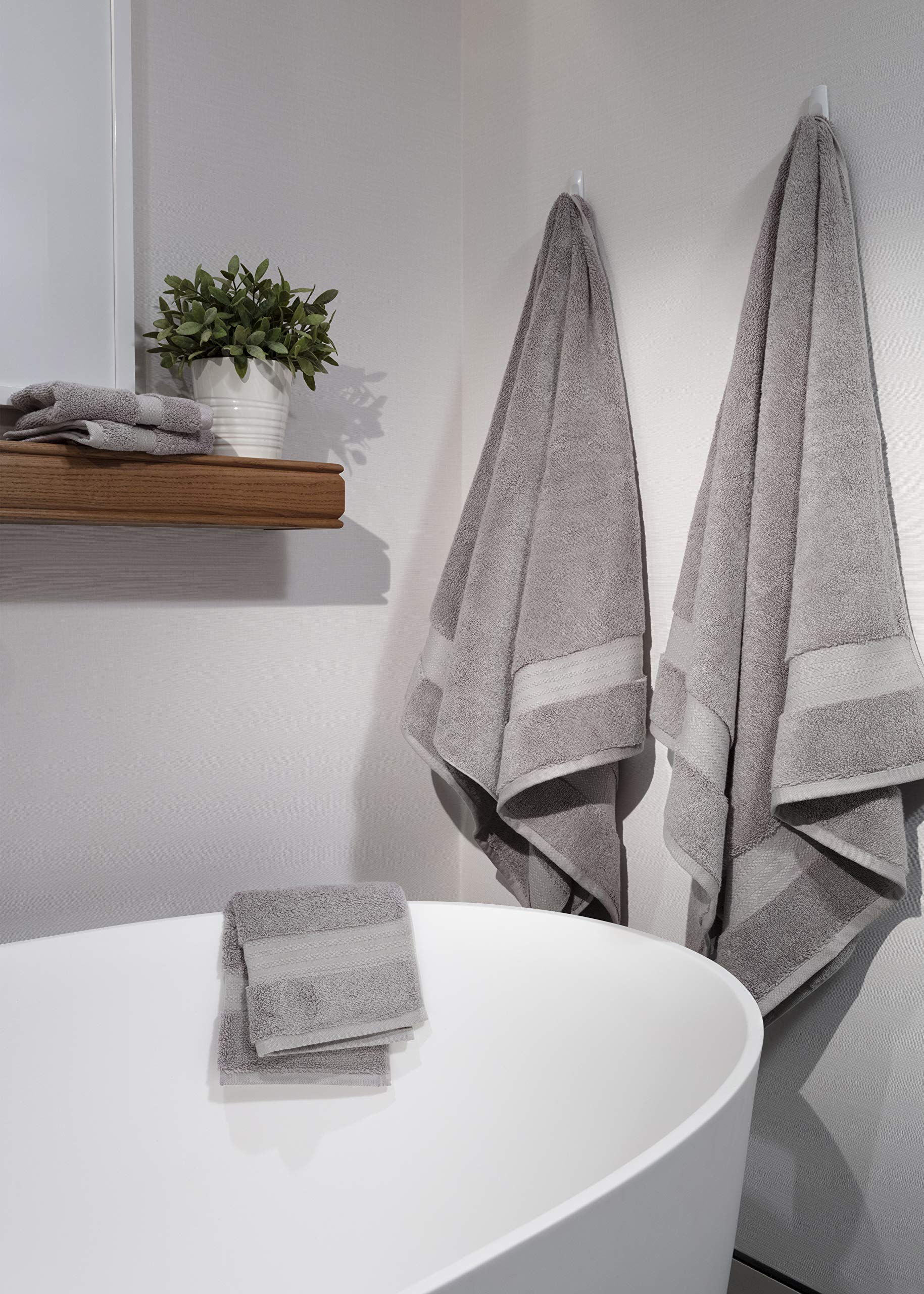 Luxury Cotton Bath Towel Set of 6 - From Where - 