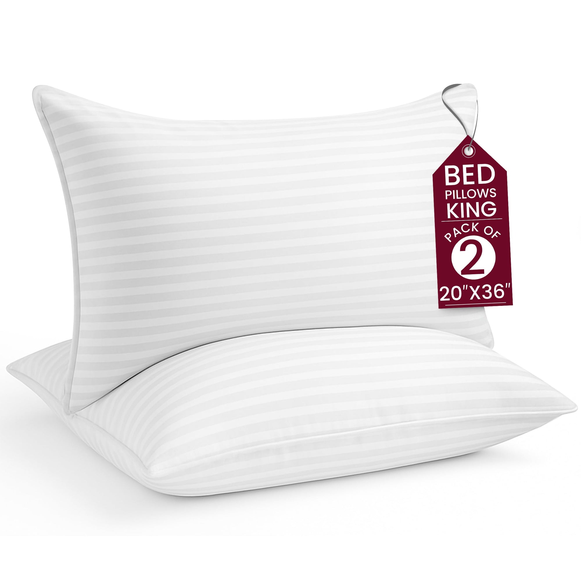 Luxury King Pillow (Set of 2) - From Where Finds - 
