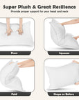 Luxury King Pillow (Set of 2) - From Where Finds - 