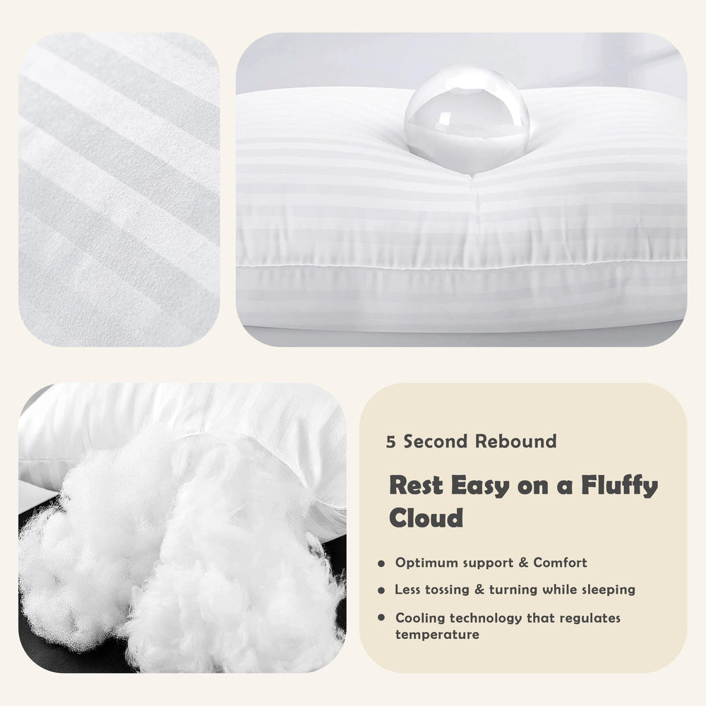 Luxury King Pillow (Set of 2) - From Where Finds - 
