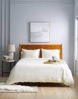 Luxury Organic Sateen Duvet Cover Set - From Where Finds -