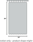 Luxury Sheer Curtain Panels (Set of 2) - From Where - 
