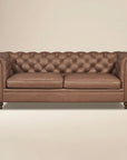 Lyon 87.4" Leather Sofa - From Where Finds -