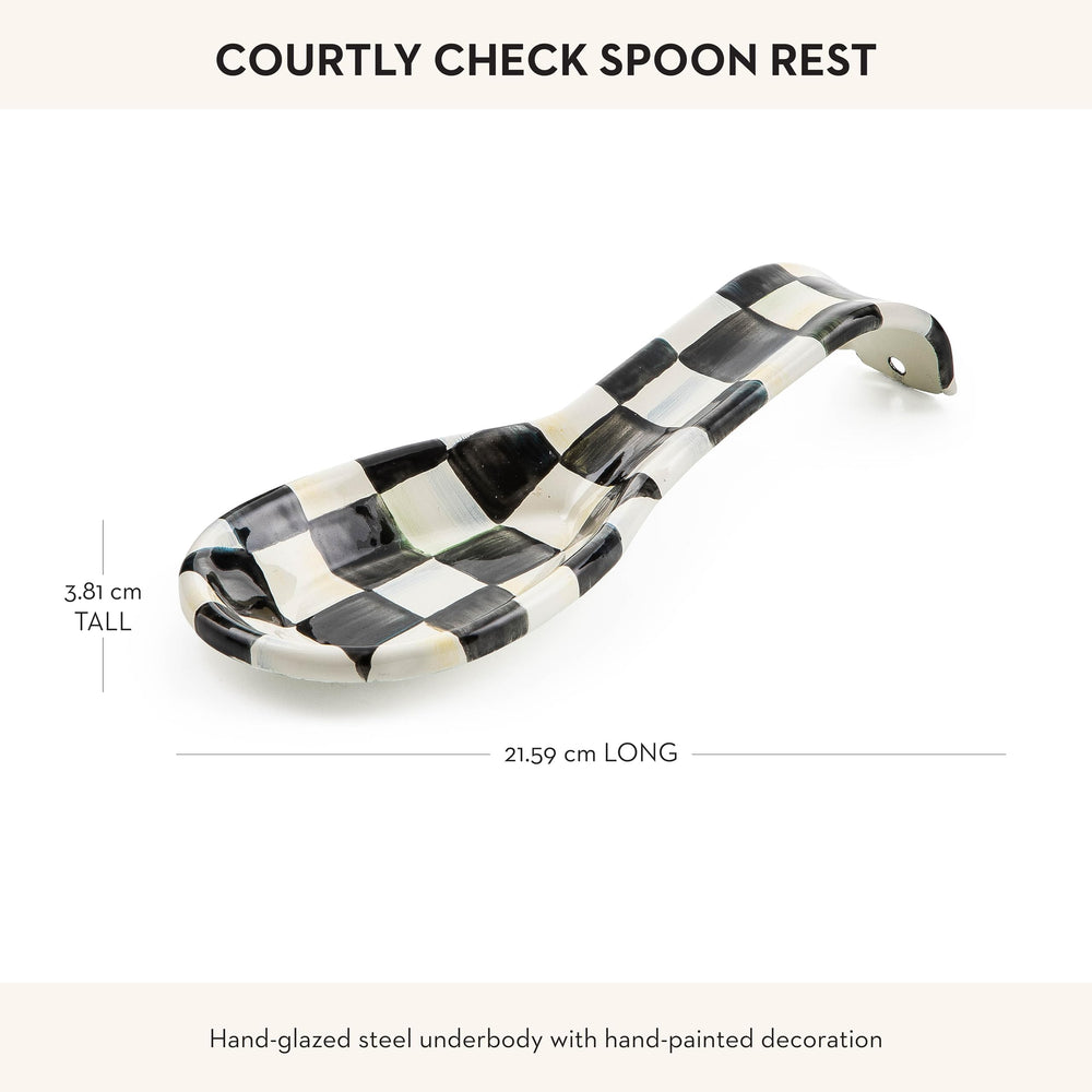 MacKenzie - Childs Enamel Spoon Rest - From Where - 