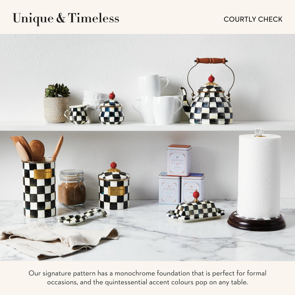 MacKenzie - Childs Enamel Spoon Rest - From Where - 