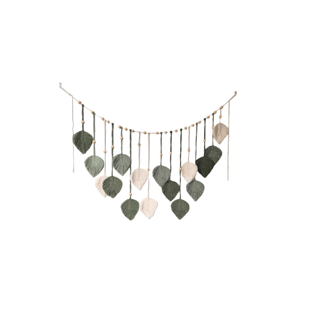 Macrame Leaf Wall Hanging Decor - From Where - 