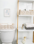 Macrame Storage Basket (Set of 2) - From Where - 