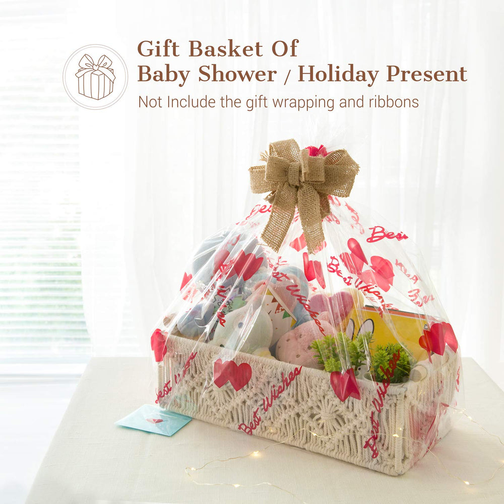 Macrame Storage Basket (Set of 2) - From Where - 