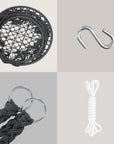 Macrame Swing with Hardware Kits - From Where - 