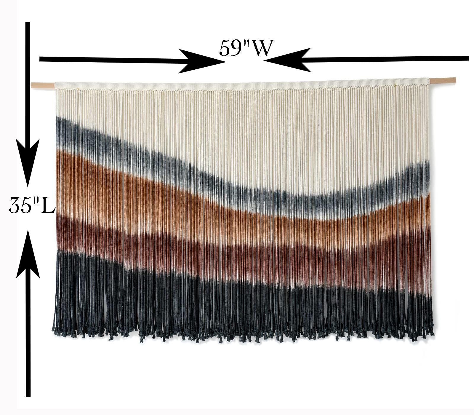 Macrame Wall Decor Large - From Where - 
