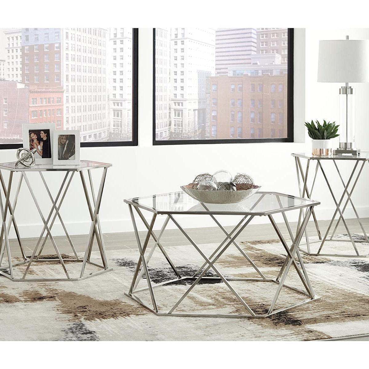 Madanere 3 - Piece Occasional Table Set - From Where - 
