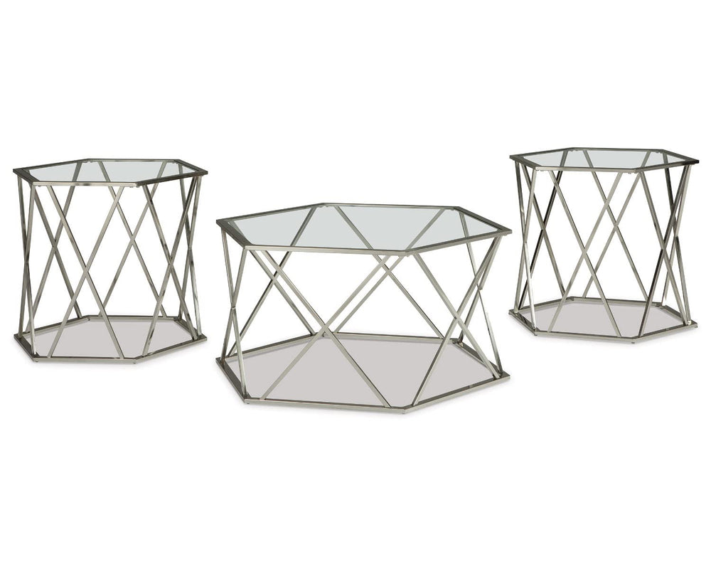 Madanere 3 - Piece Occasional Table Set - From Where - 