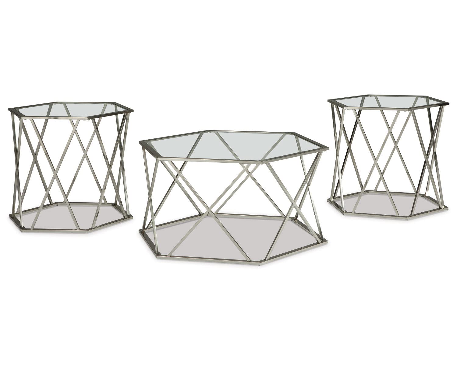 Madanere 3 - Piece Occasional Table Set - From Where - 