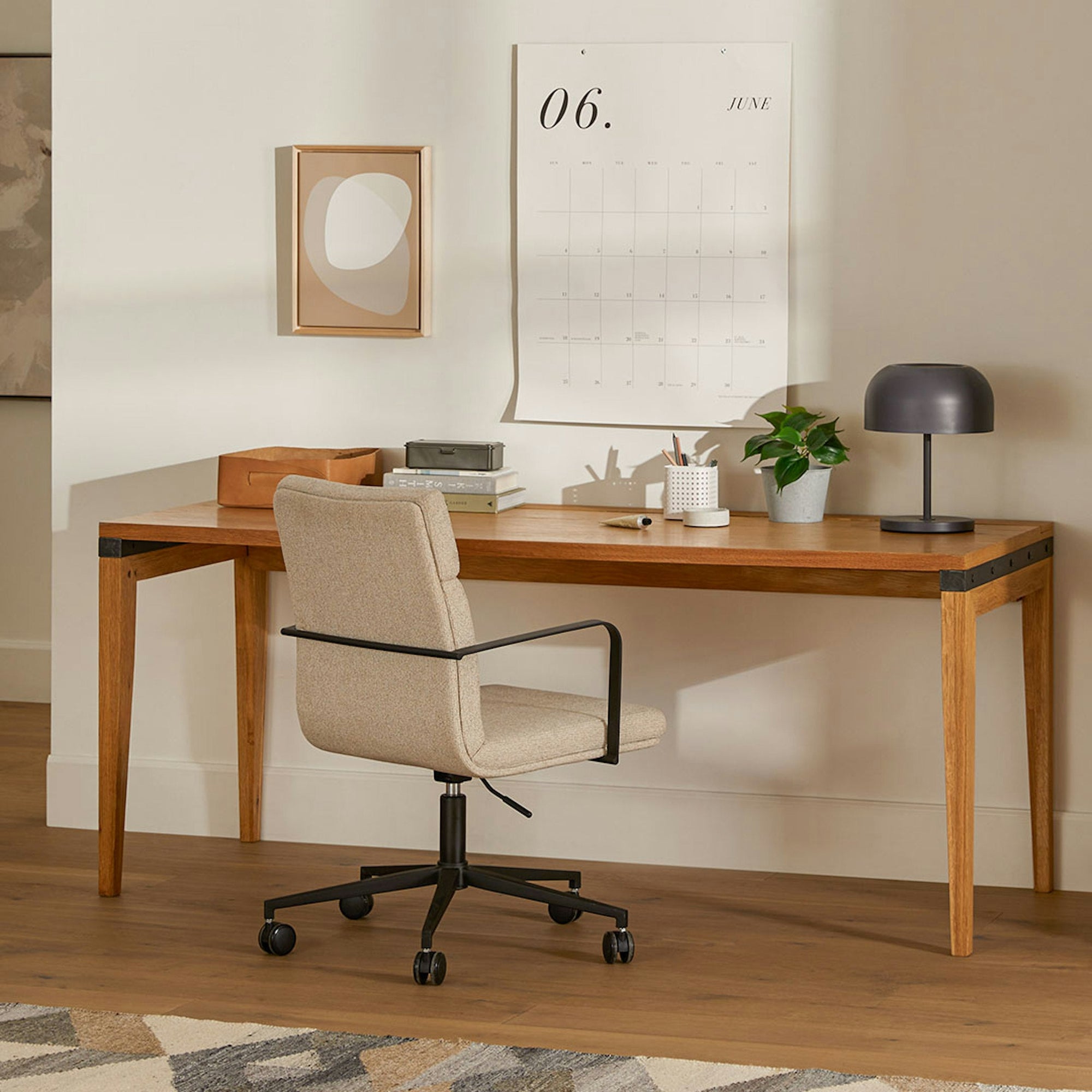 Madera 71&quot; Desk Oak - From Where - 